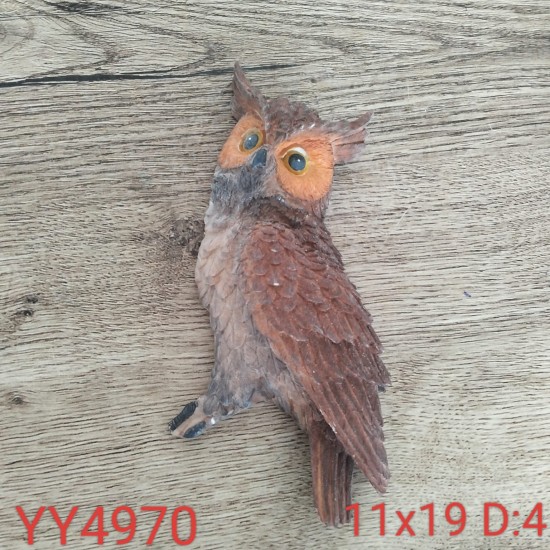 Baykuş Figürlü Biblo Silikon Kalıp • El Yapımı Doğal Dekorlar ve Anlam Yüklü Hediye Seçeneği!